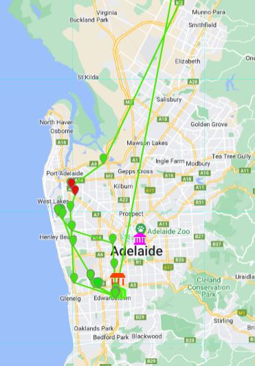 Tracking on Map