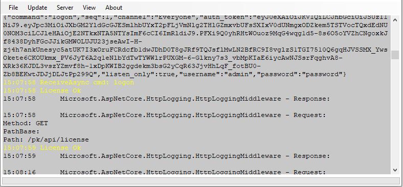 Server GUI